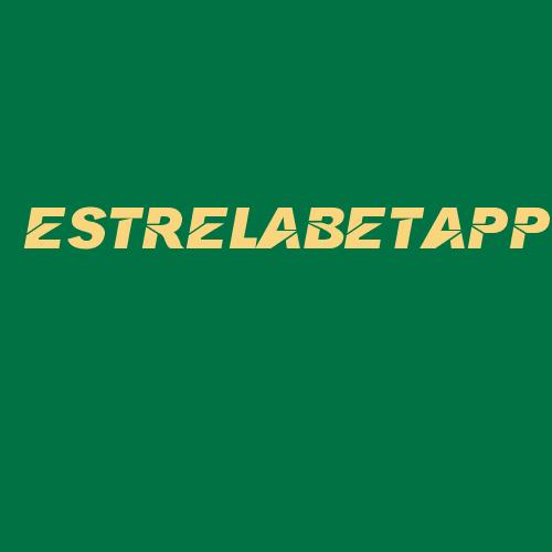 Logo da ESTRELABETAPP